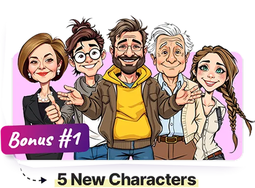 Bonus 1 — 5 New Characters