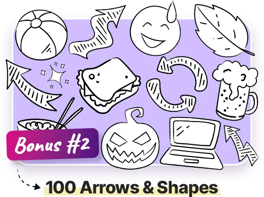 Bonus 2 — 100 Arrows and Shapes